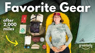 9 Hikers Share FAVORITE GEAR After 2,000 Miles