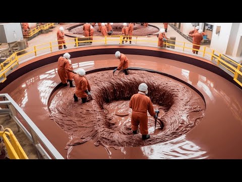 Chocolate Mega Factory: How Chocolate is Made Producing Millions of Cocoa beans