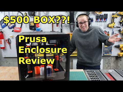 Original Prusa Mk3 Enclosure: Unboxing, Assembly, and REVIEW. Is a $500 Prusa-box worth it?