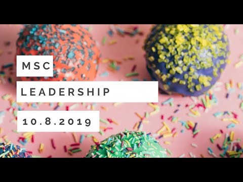 10/8/19 MSC Leadership