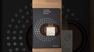 Quick Tip for Design Nerds #design #dieterrams #designnerd #productdesign #braun #books #designer