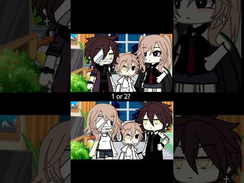 1 or 2? #gachalife #gachalifetiktok #gachatrend #gachatiktoktrend #gachashort