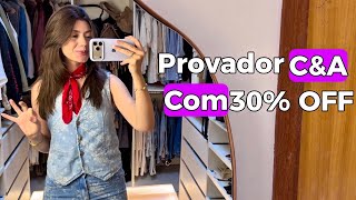 C&A fitting room with 30% off ACTIVE!