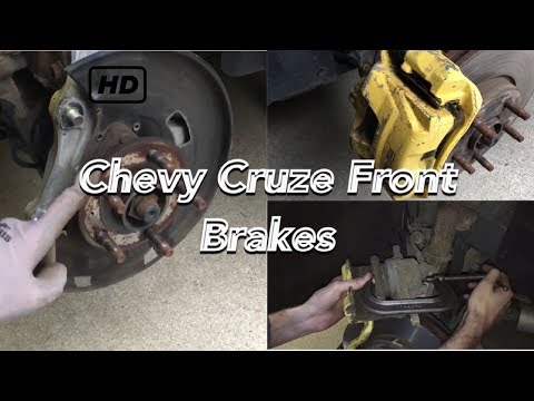 Chevy Cruze front brake change 2008-2016