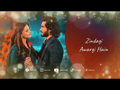 Jhoom Drama Full OST LYRICS   Wajhi Farooki   Zindagi Awargi Hain Song #hbwrites #jhoom