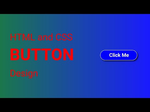 HTML button tag design in css