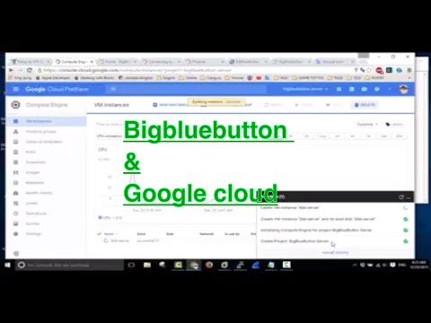 P1 - Bigbluebutton with real IP on google cloud - register and create google cloud machine