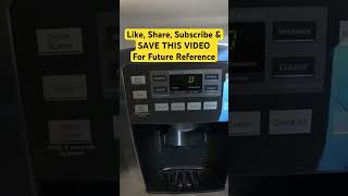 How to Fix GE Refrigerator Not Cooling! #appliancerepair #diy #repair #refrigeratorrepair #diyrepair