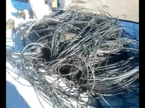 Throwing cable off a 5 story building