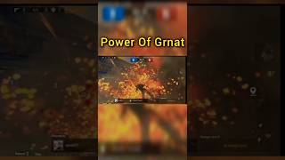 Power of Grnat 🥵#pubgmobile #bgmitdm #grnadeking #tdmplayer #tdmshorts