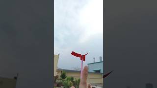 Quick and simple straw helicopter #papercrafts #diy #craft
