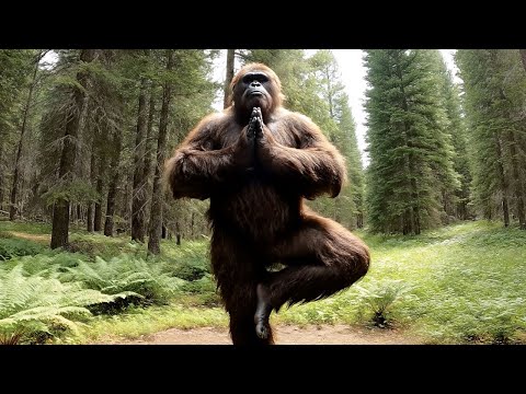 Bigfoot VLOG - Yoga session in the forest