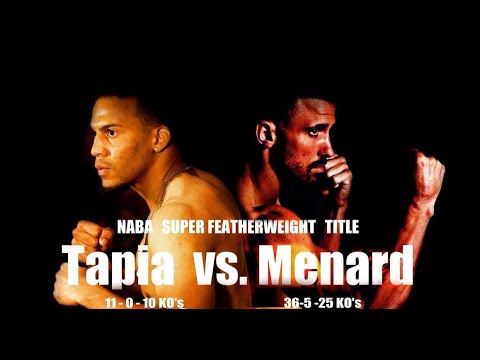 CHRISTIAN TAPIA VS. MASON MENARD FULL FIGHT