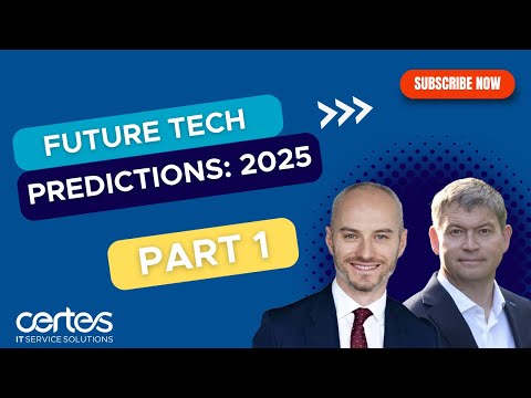 Future Tech Predictions: 2025 (Part 1)