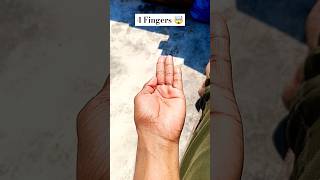 ￼ 4 Fingers 🤯 #hand #duet #sortssorts #handgripchallenge #kkpcomedy ￼