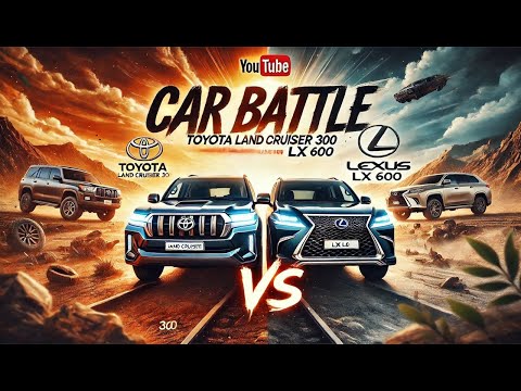 Comparing Toyota Land Cruiser 300 vs. Lexus LX 600 – The Ultimate Battle of Luxury Off-Roaders!