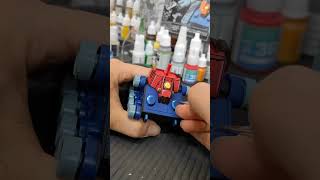 Guntank 2D hand paint #gundam #gunpla #gunplacustom #gunplabuilder #shorts #guntank