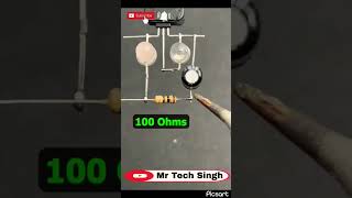 Blinking Led circuit by using transistor Bc547.......blinking led circuit कैसे बनाएं ?