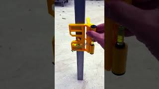 The Secret to Perfectly Straight Posts Every Time! ​#tools #construction #diyprojects #fencebuilding