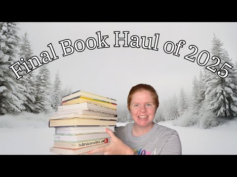 Final Book Haul of 2025 (library books only! graphic novels and nonfiction)
