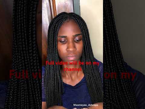 How to clean your scalp in braids. #braidstyles #braidscare #braidedhairstyles