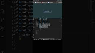 Download Button Hover Effect 🔥 HTML & CSS UI #webdevelopment #htmlcss  #coding