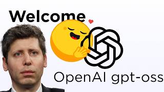 OpenAI's OPEN SOURCE "GPT-OSS" in 8 mins!