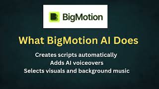 BigMotion AI Coupon & Discount – Create AI Videos in Minutes (Latest Deal)