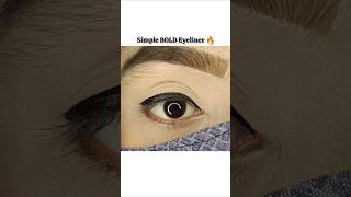 How to APPLY EYELINER for BEGINNERS 🔥 #makeup #shorts #shortvideo #trending #viralvideo #beauty #new