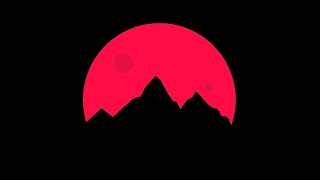🔥 Creating Red Moon Hill 🔴🌄 | CSS Art | Arts Gallery ✨
