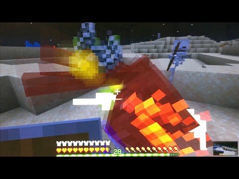 MINECRAFT Mob Fighting Practice - it's what old people do