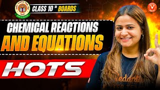 Class 10 Chemistry Ch 1: Top HOTS Questions Solved! 🧠 | Chemical Reactions & Equations | Krushi Mam