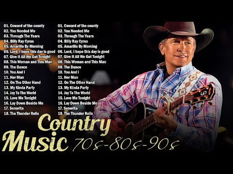 Country Music 2025 🎸 Old Clasic Country Songs 80s 90s  playlist all hits for old men