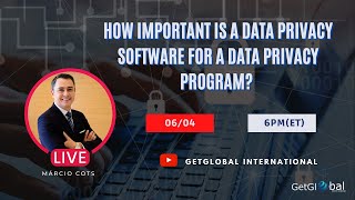 How important is a data privacy software for a data privacy program?