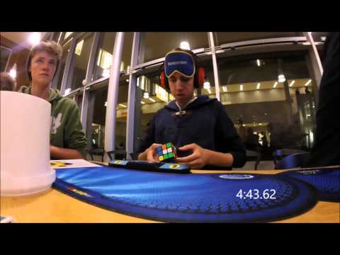 First two official 3x3 blind solves (Swedish Championship 2015)