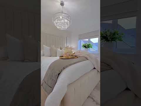 White & Neutral Colors Bedroom for Spring 2024!