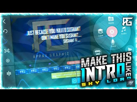how to make skylord new intro skylord intro tutorial how to make intro like skylord