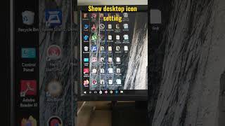 show desktop icon shorts #software #computer #icons #ytshorts #viralvideo #shorts #desktopicons