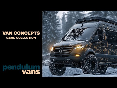 Pendulum Vans Concepts, Camo Collection