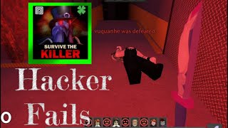 When a speed hacker fails... || 🔪Survive The Killer