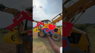 JCB ko real JCB ke niche toda