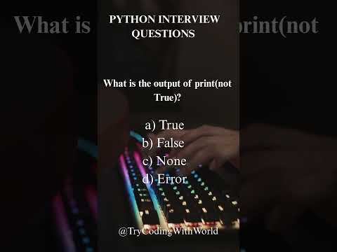 Why Python’s “not” Operator is Confusing