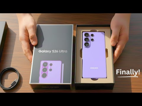 Samsung Galaxy S26 Ultra - It's Here!