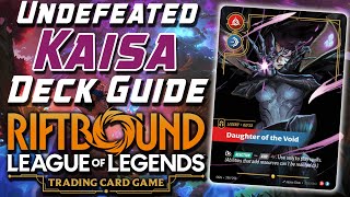 🏆 How I Won a RIFTBOUND TCG $2K! UNDEFEATED Kaisa Deck Profile