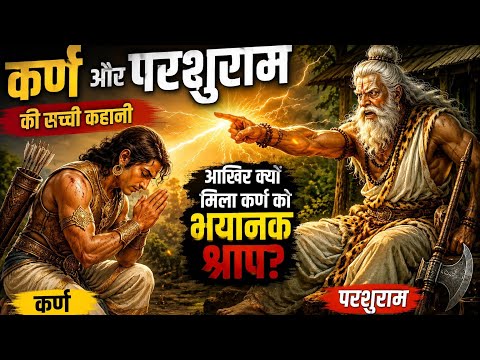 Why did Parashurama curse Karna after all? 😨 | Sanatan Lores