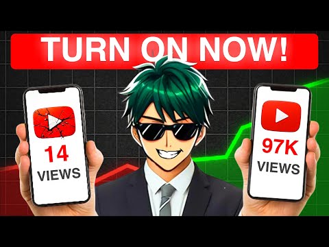 No Views? No Subscribers? TURN THESE SETTINGS ON!