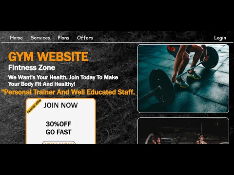 How To Make Website Using HTML And CSS | Website Design With HTML And CSS.