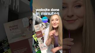 Create a free website in Canva within minutes!