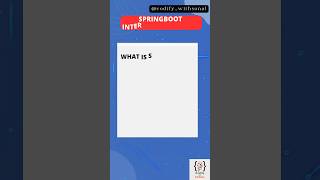 Learn Spring Boot in seconds ✨ #shorts #viralshorts #springboottutorial