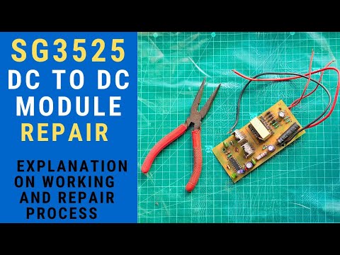 SG3525 based DC -DC converter repair
